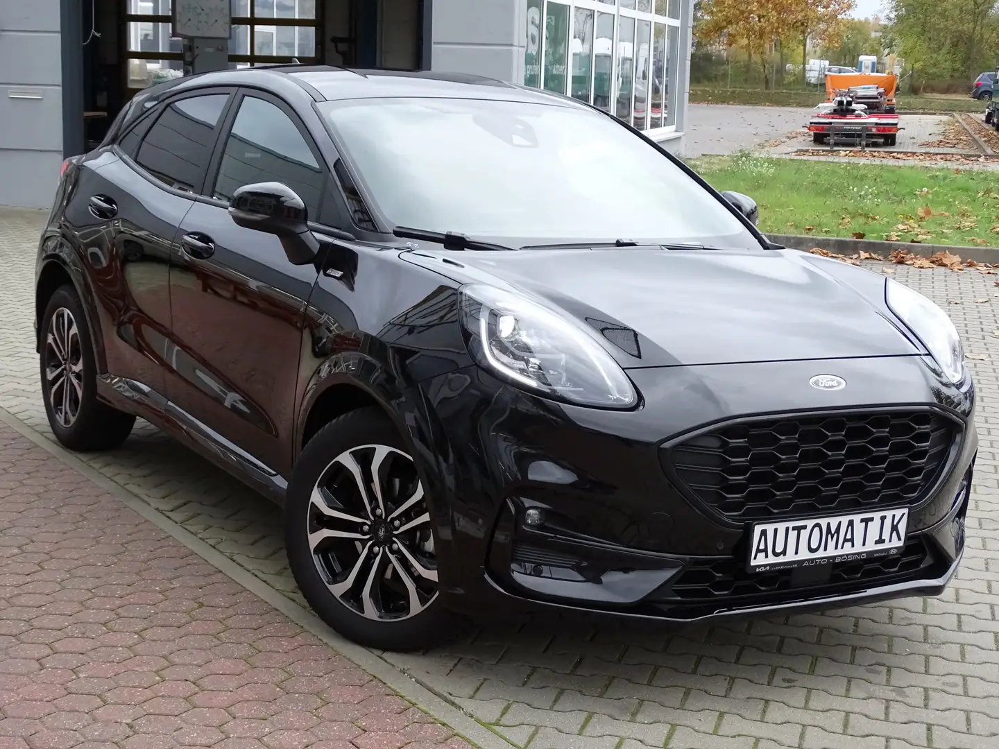 Ford Puma ST-Line Mh.Auto.-Tempom.-SHZ-LHZ-Klima-NAVI Negro - 2