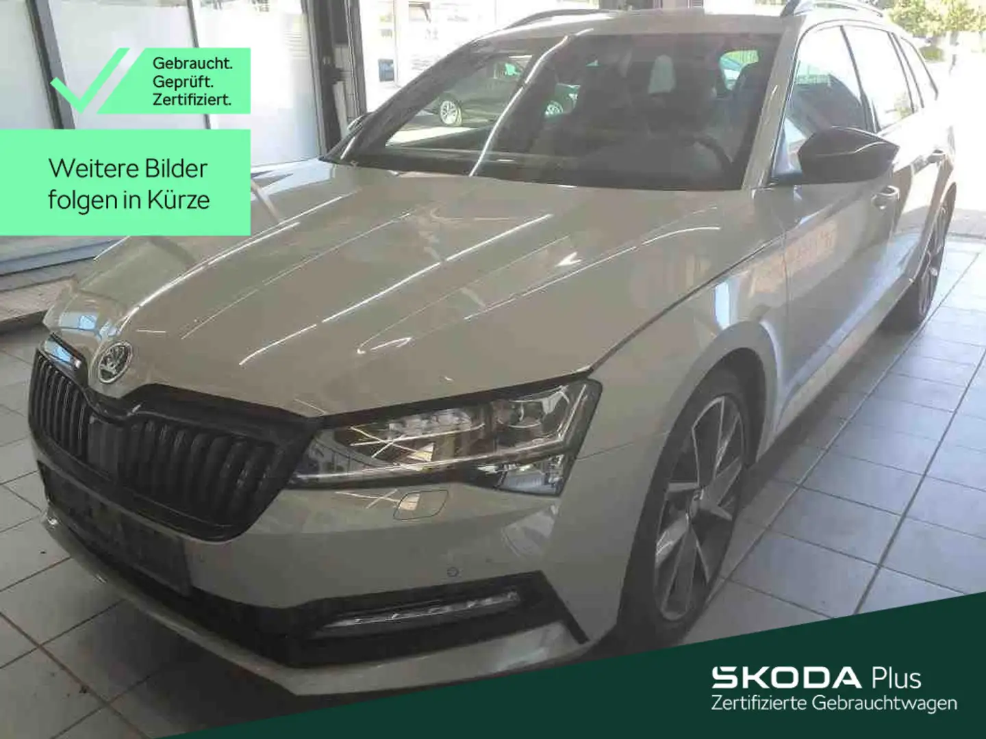 Skoda Superb Combi 2.0 TDI SPORTLINE*MATRIX*AHK*LEDER* Grau - 1