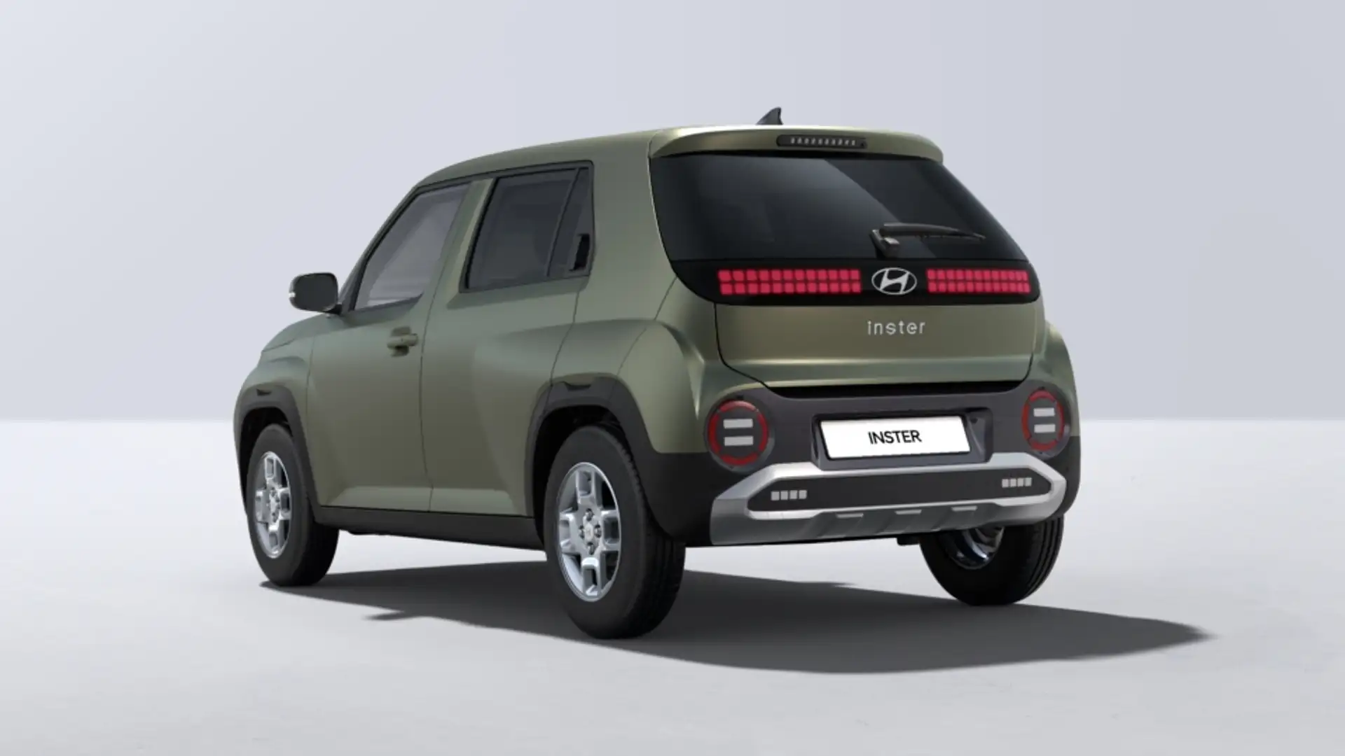 Hyundai Inster 49 kWh 115 1AT Pulse (Bijarim Khaki Matte) Groen - 2