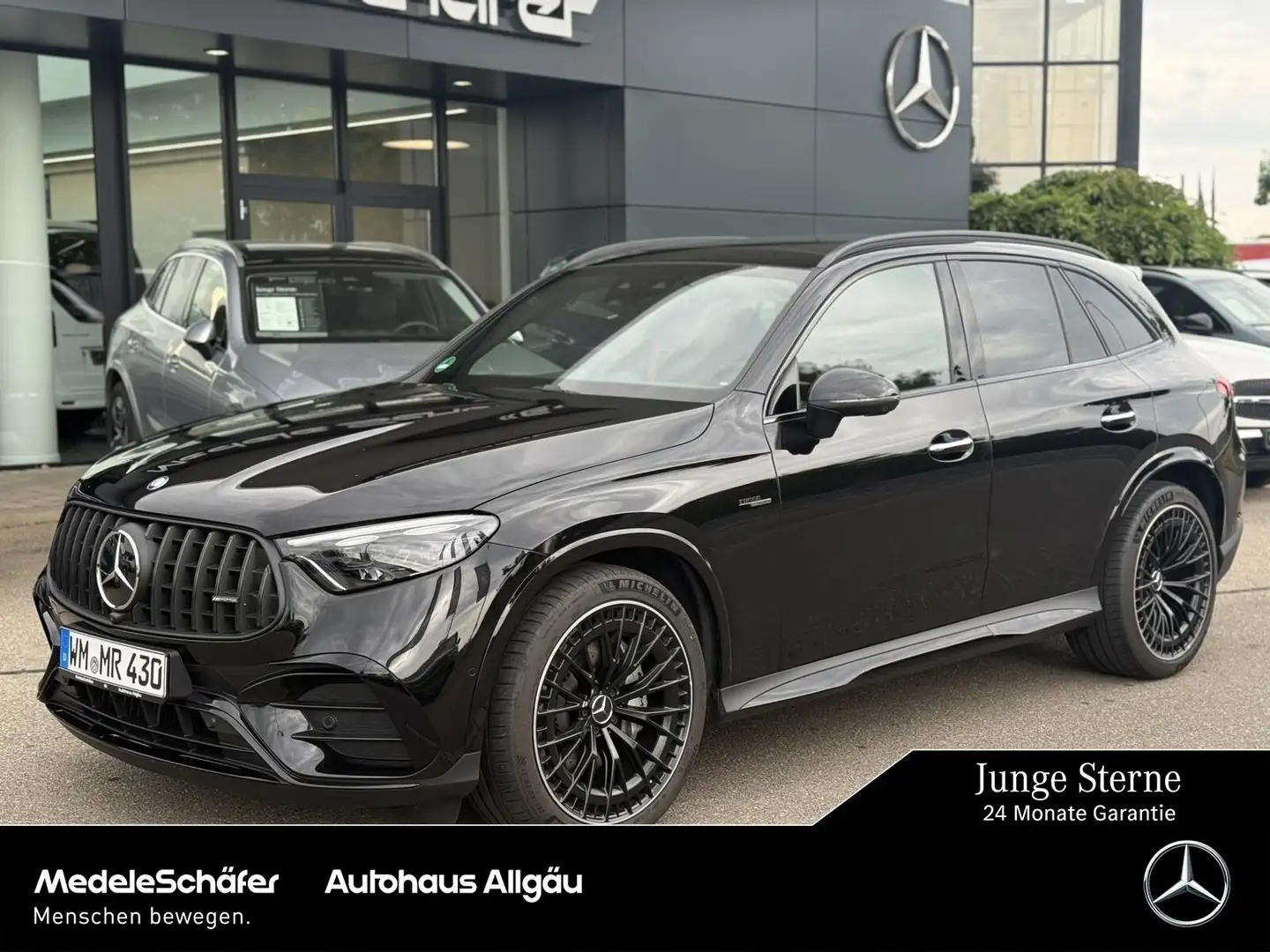 Mercedes-Benz GLC 43 AMG GLC 43 AMG 4M Night I+II 360°+PANO+HUD+BURMESTER Nero - 1