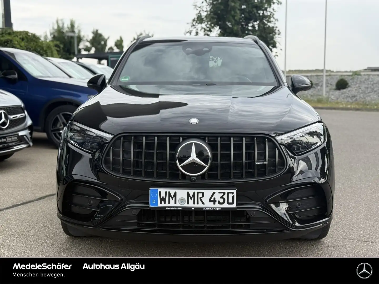 Mercedes-Benz GLC 43 AMG GLC 43 AMG 4M Night I+II 360°+PANO+HUD+BURMESTER Nero - 2