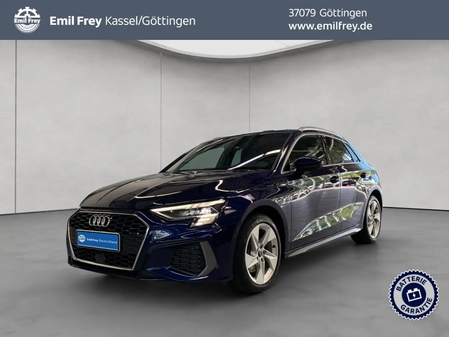Audi A3 40 TFSIe SB S tronic S line/Matrix/B&O Blau - 1