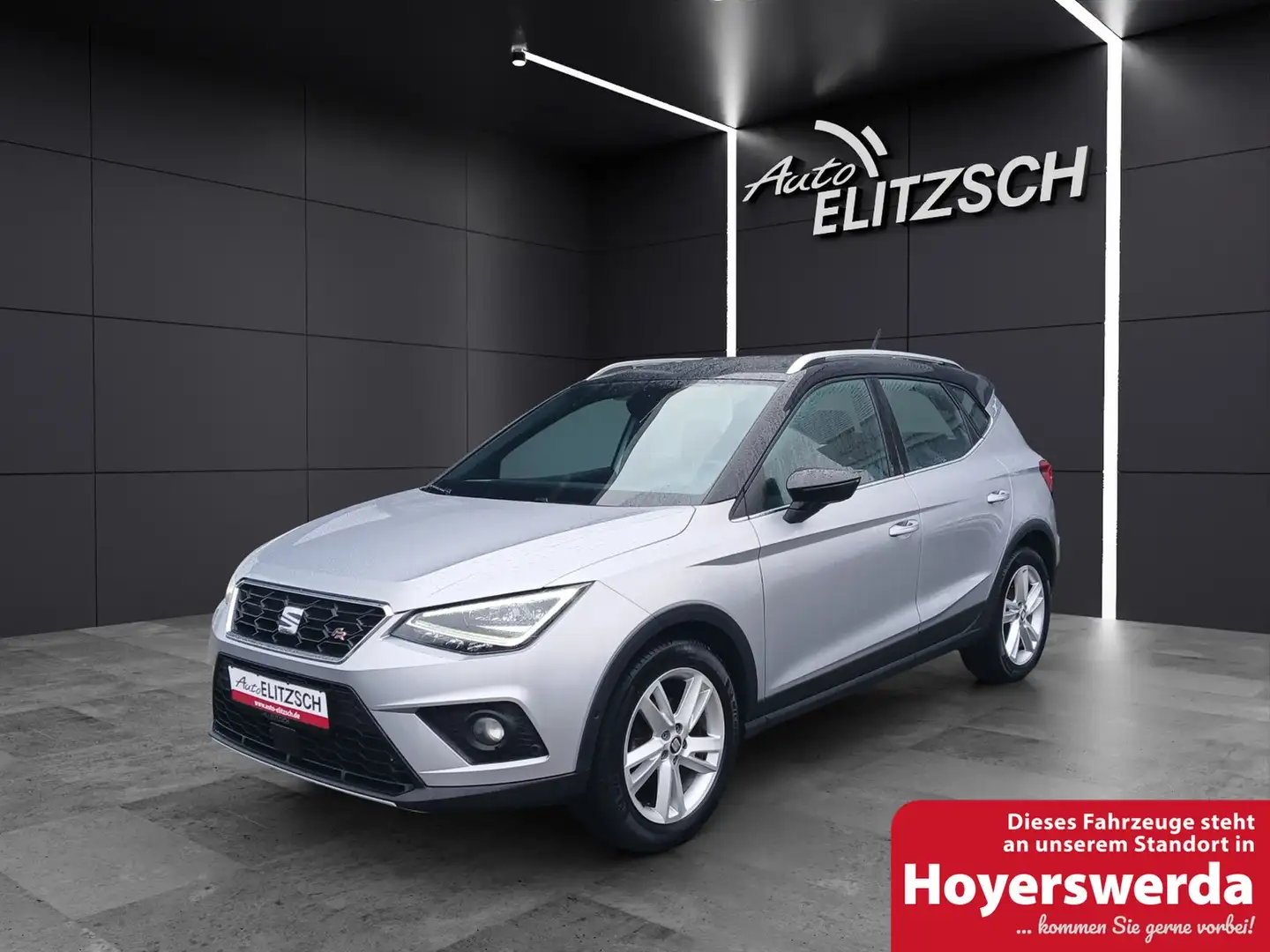 SEAT Arona TSI FR-Line DSG LED Navi ACC Park-Assist SH LM Silber - 1