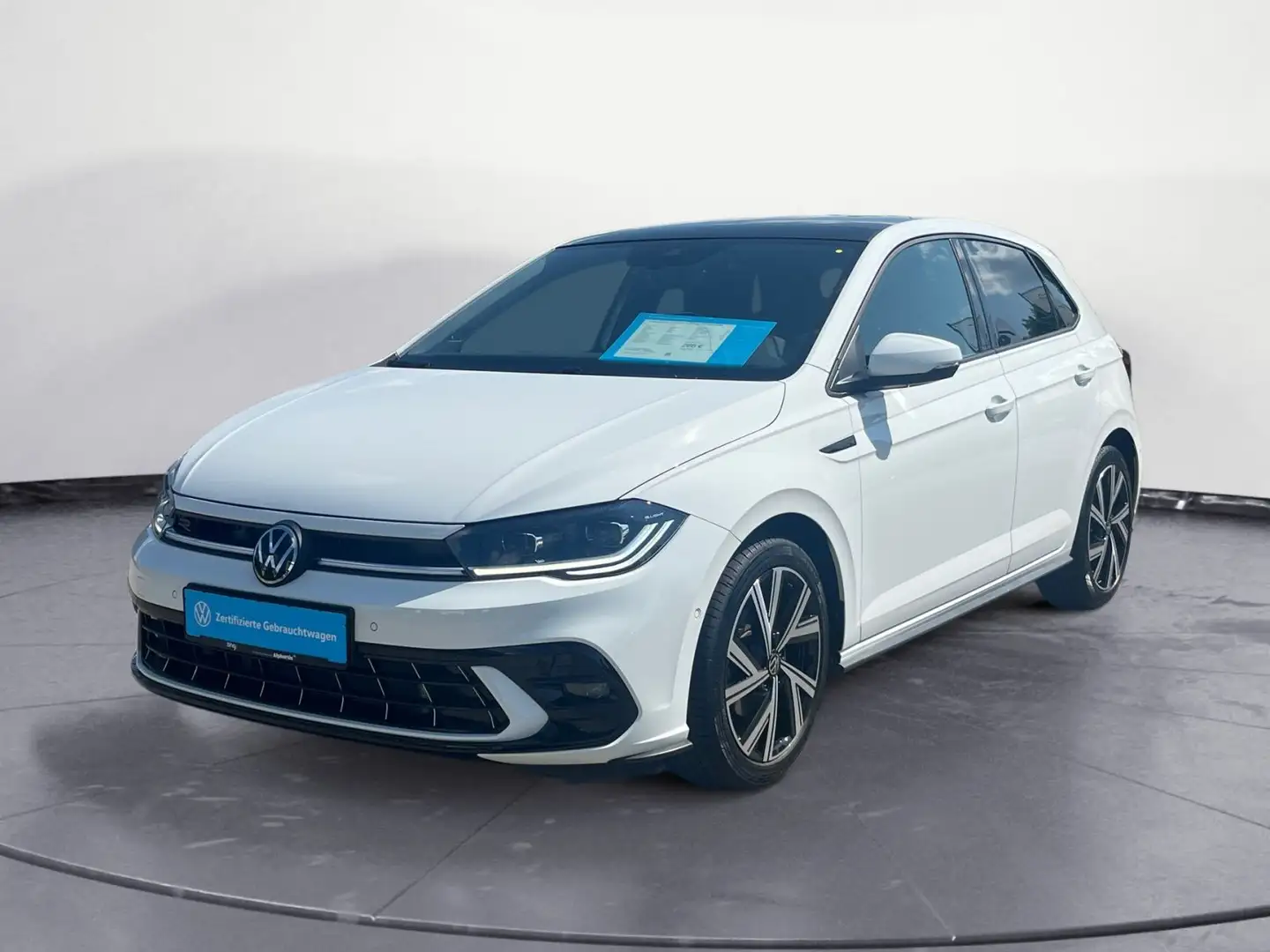 Volkswagen Polo 1.0 TSI DSG R-Line Pano Navi Keyless beats Weiß - 2