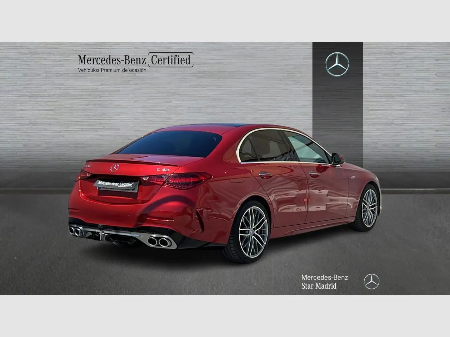 Mercedes-Benz C 43 AMG Mercedes-AMG 4MATIC Estate Rojo - 2