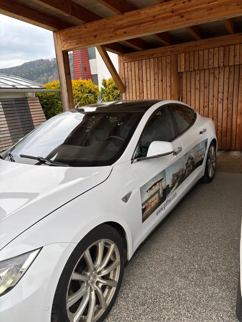 Tesla Model S Model S 60kWh (mit Batterie) Weiß - 1