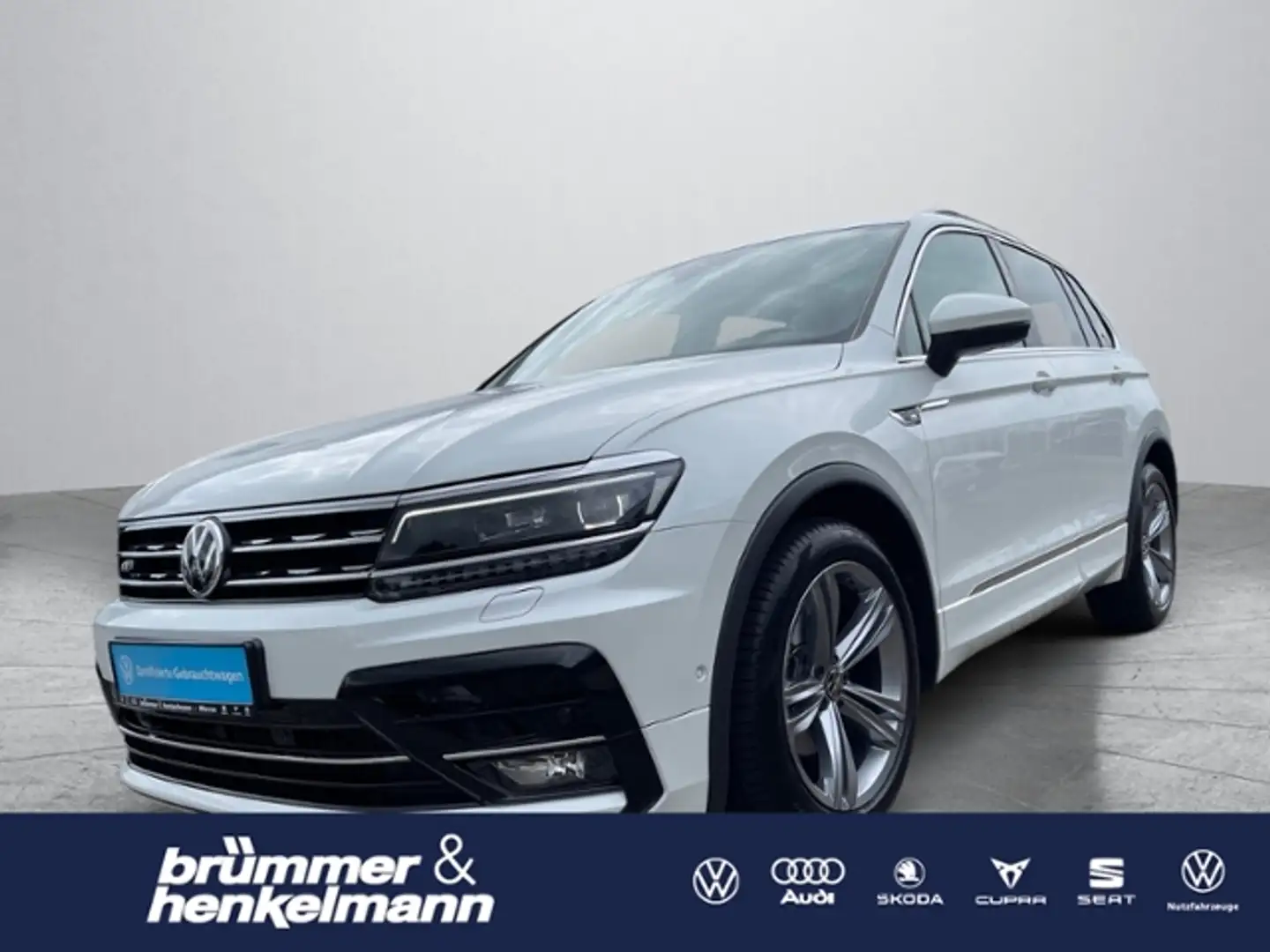 Volkswagen Tiguan Highline 1.5 TSI DSG R-Line+Pano+Kamera Blanc - 1