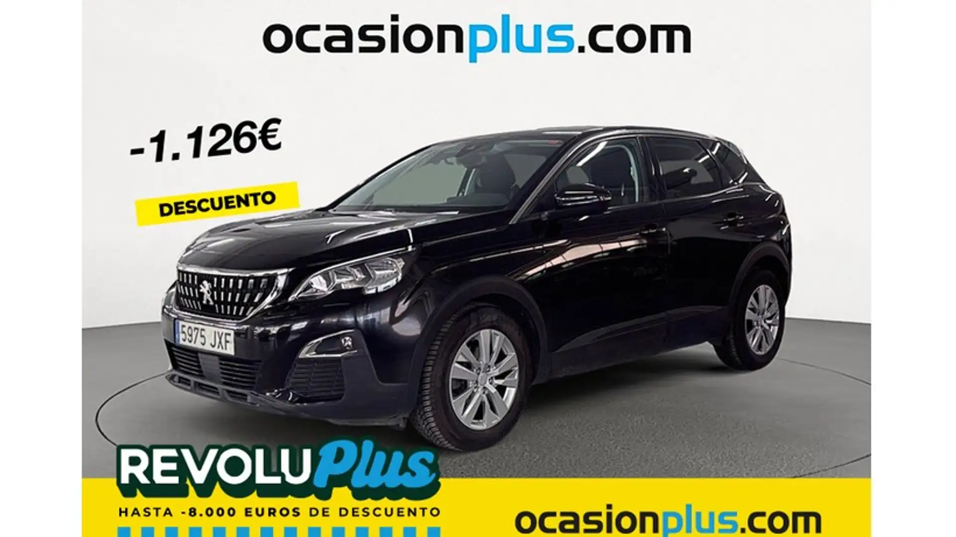 Peugeot 3008 1.6 BlueHDi Active 120 Negro - 1