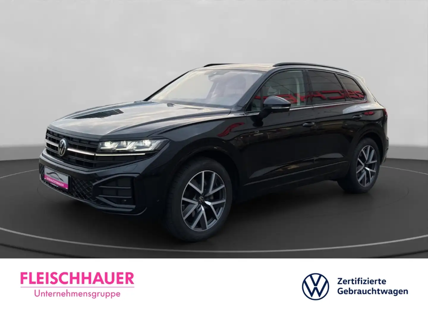 Volkswagen Touareg TDI 4Motion R-Line V6 DSG+LEDER+PANO+SHZ Negru - 1
