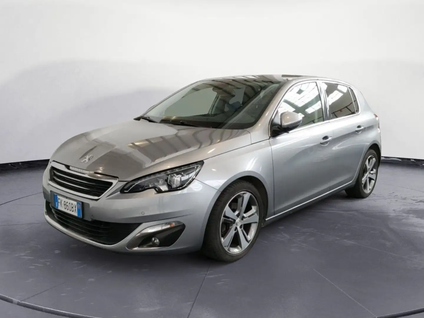 Peugeot 308 II 5p 1.6 bluehdi Allure s&s 120cv Gris - 1