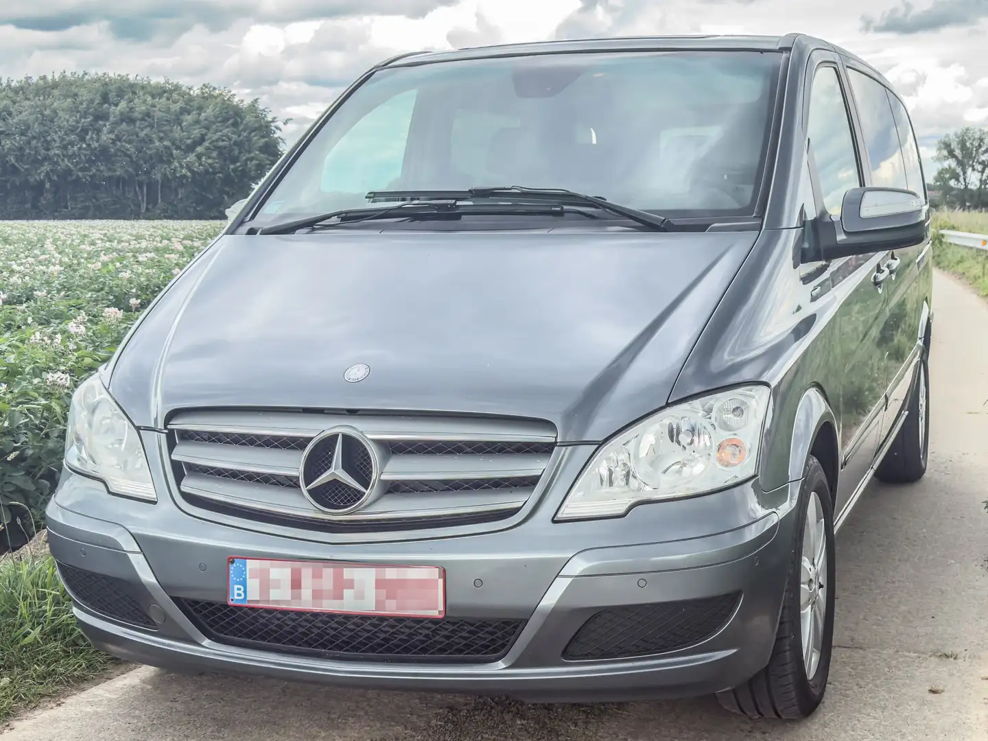 Mercedes-Benz Viano Viano 2.0 CDI DPF kmpkt Trend dubbele cabine Bleu - 1