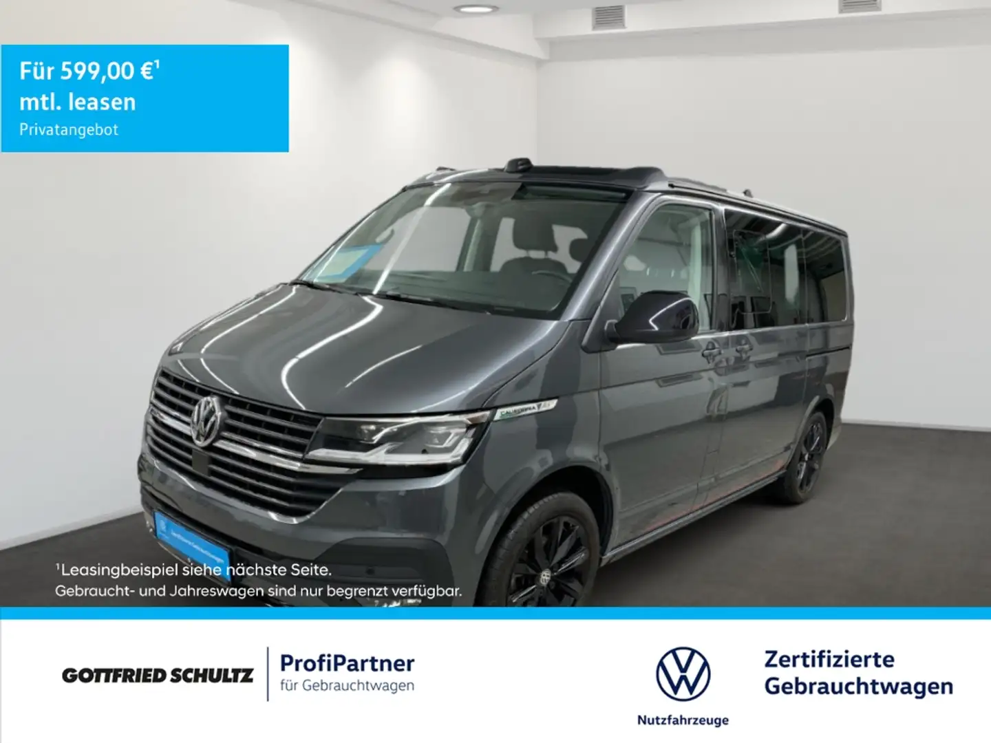 Volkswagen T6.1 California Beach Tour Edition TDI DSG LED Standhzg. Exterieur Gris - 1
