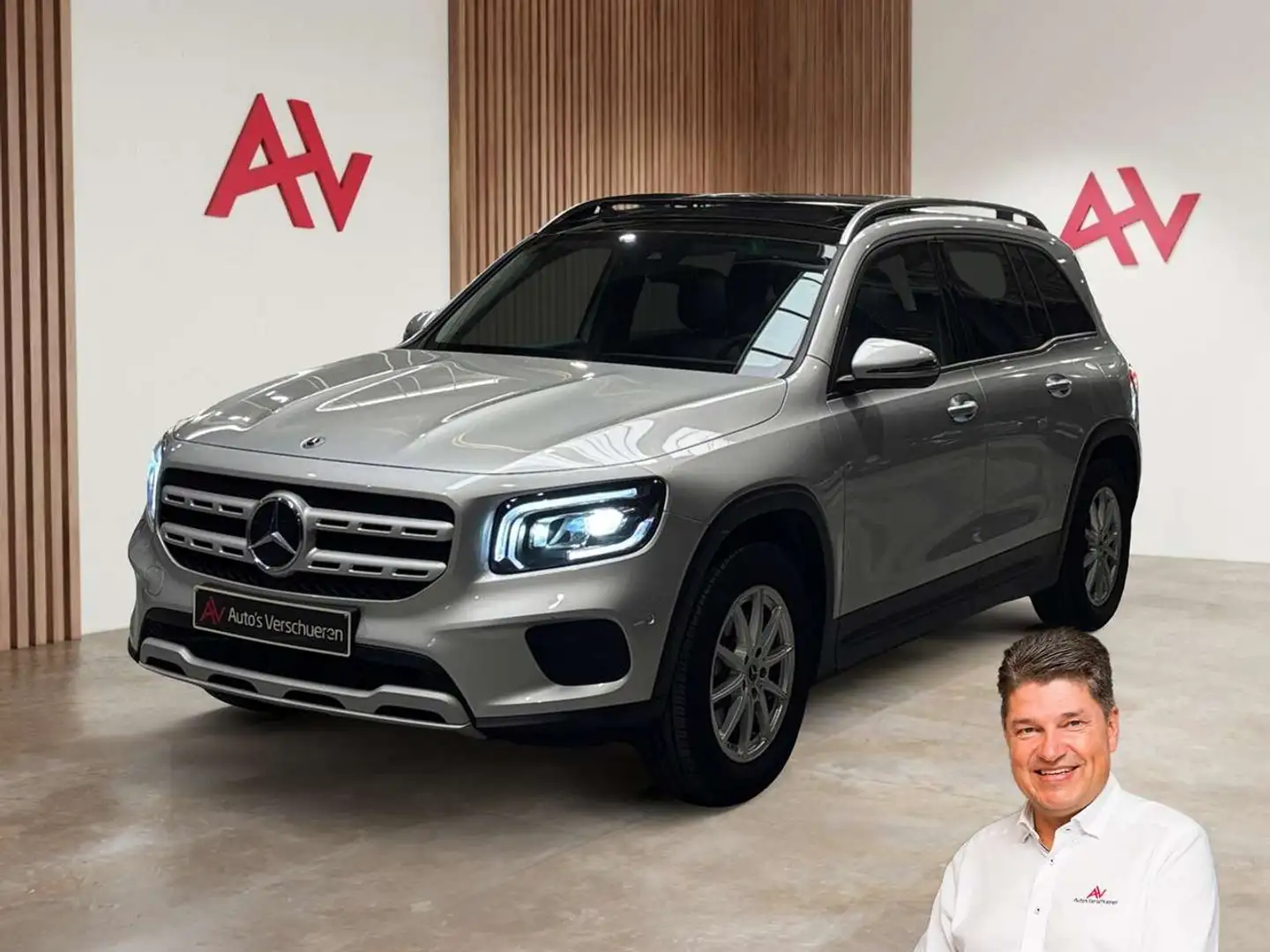 Mercedes-Benz GLB 180 Business Solution ** Pano Camera Zetelverwarm. Argent - 1