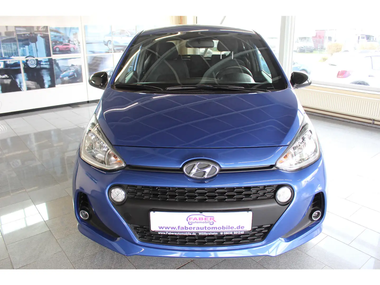 Hyundai i10 Passion,Top-Ausstattung,Top-Zustand Blau - 2