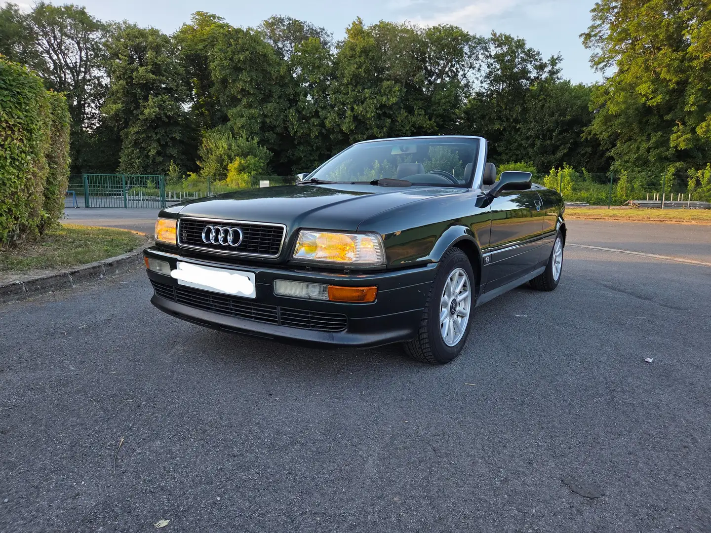 Audi Cabriolet AUDI 80 CABRIOLET Vert - 1