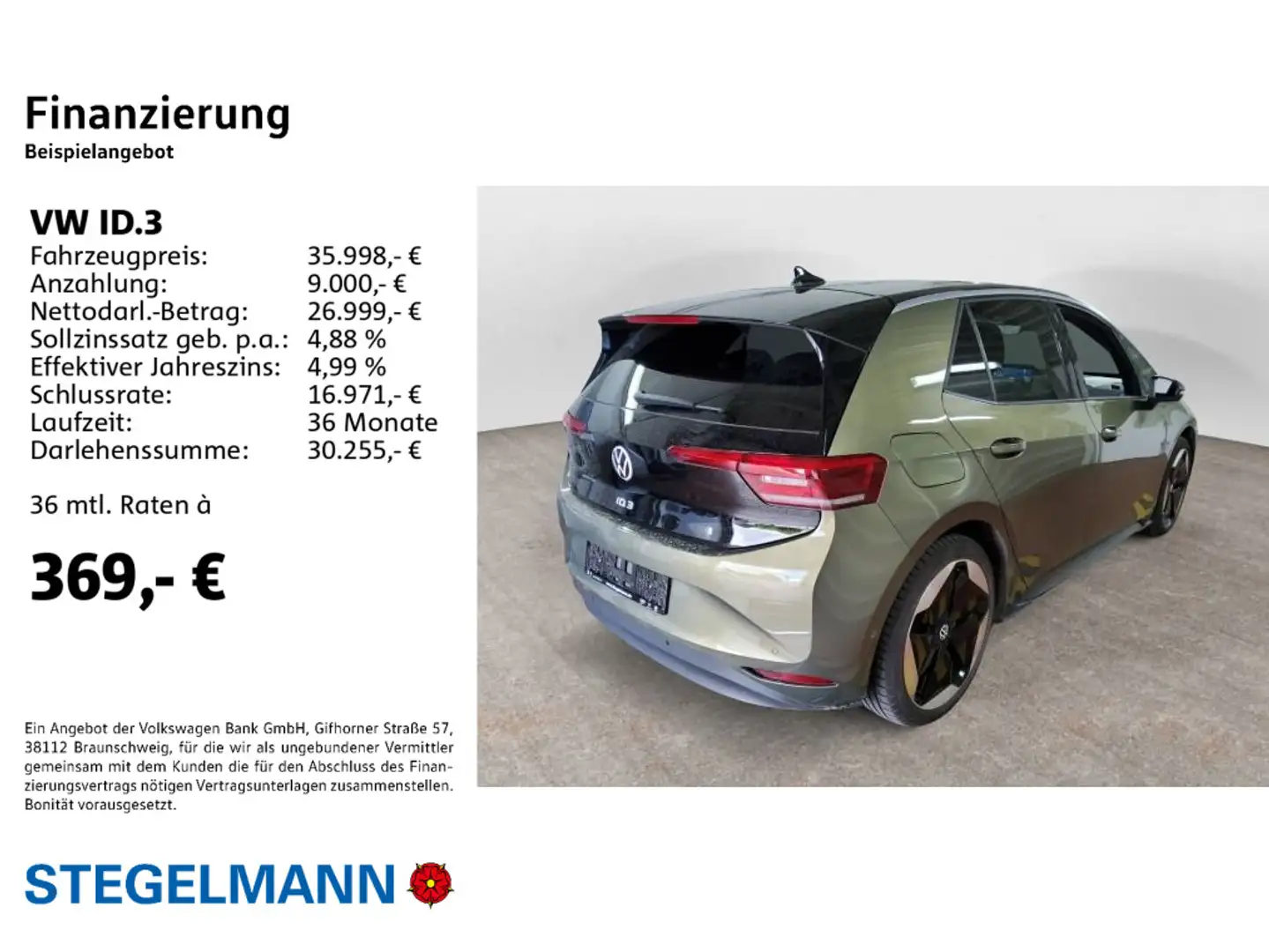 Volkswagen ID.3 Pro S Wärmepumpe* IQ.DRIVE mit Travel Assis Zöld - 2