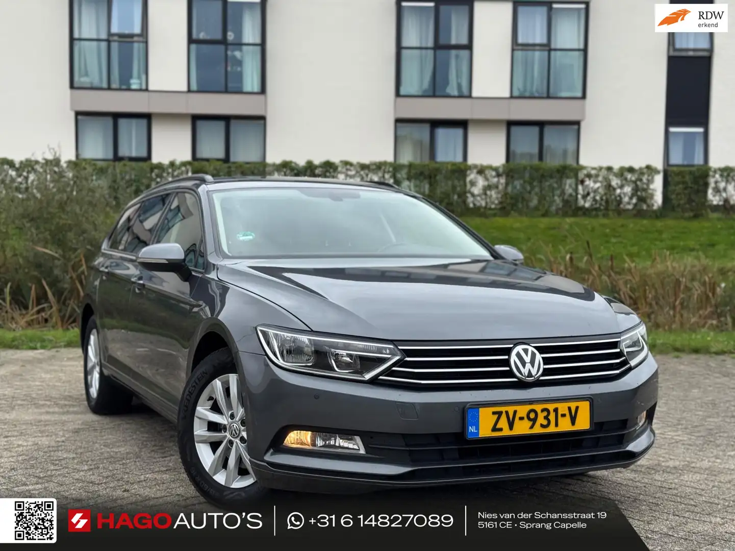 Volkswagen Passat Variant 1.4 TSI Connected Series Navi | Keyless | Cruise | Grau - 1