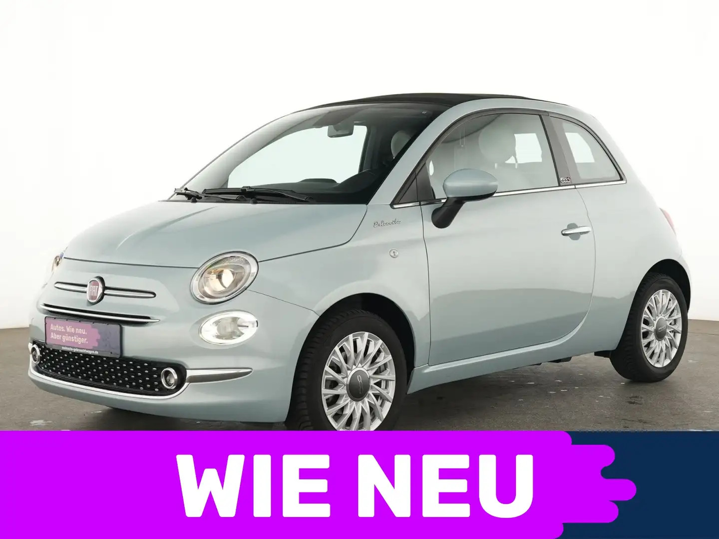 Fiat 500C 500 C Dolcevita Sportsitze|Einparkhilfe|CarPlay Grün - 1