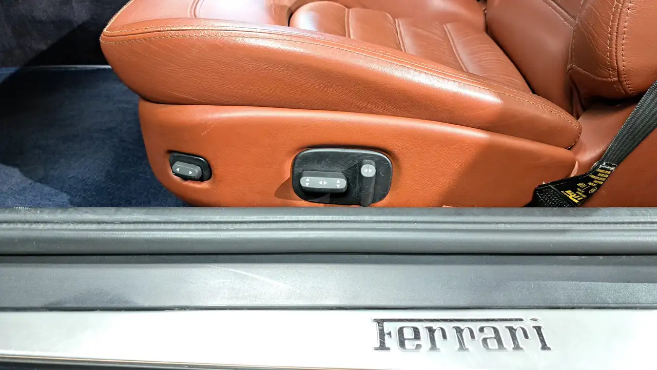 Ferrari 456 MGT BVM Bleu Pozzi - Cuir Tabac, foto 12