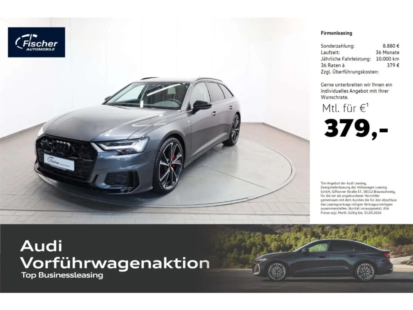 Audi A6 Avant 55 TFSI e quattro S line Gris - 1