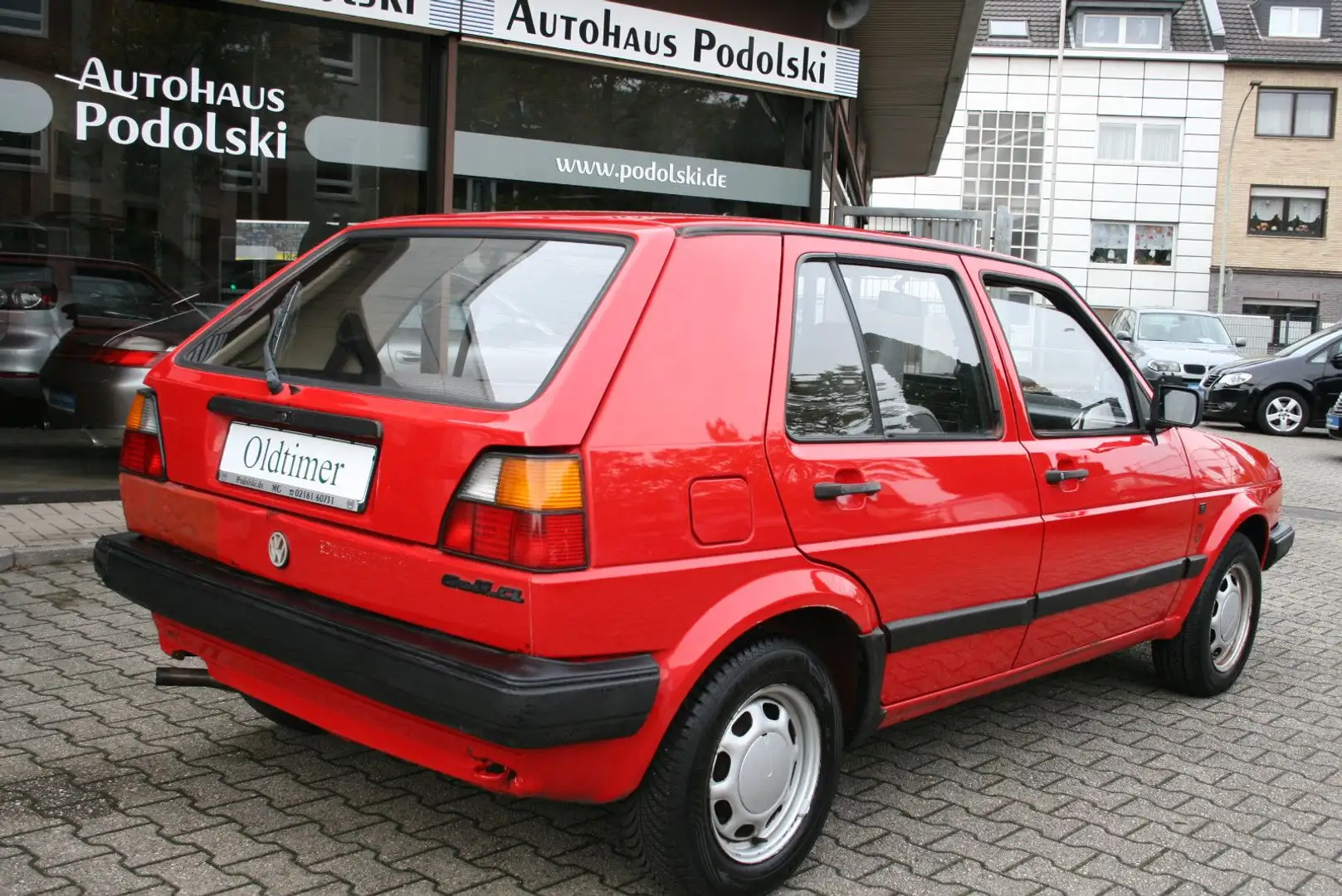 Volkswagen Golf II CL 1,6-70 Ps| Oldtimer| 1-Hand |Tüv 2026 Rouge - 2