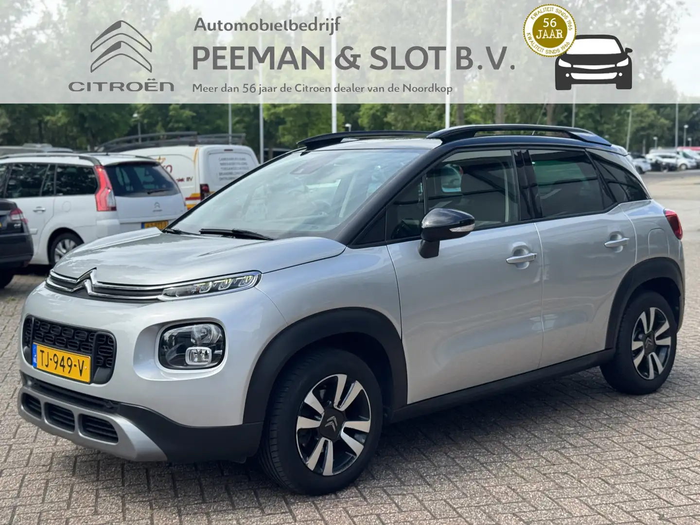 Citroen C3 Aircross 110pk S&S Feel Navigatie|Climate|1ste eigenaar! Grijs - 1