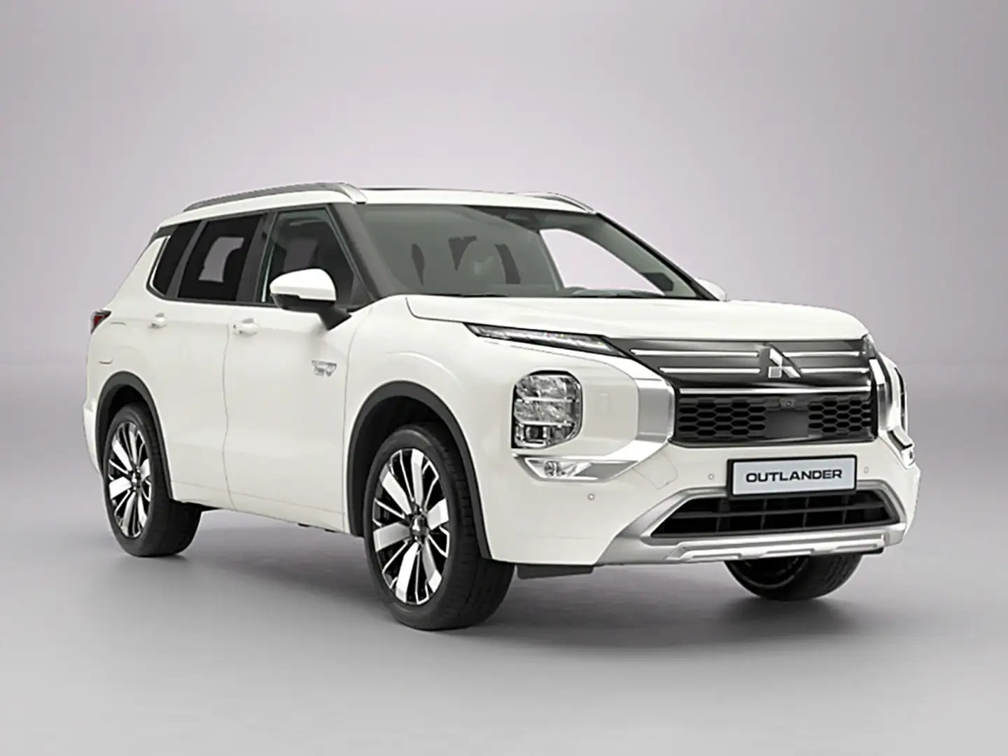 Mitsubishi Outlander Plug-in Hybrid 2,4l MY25 TOP mit Luxury Paket Weiß - 2