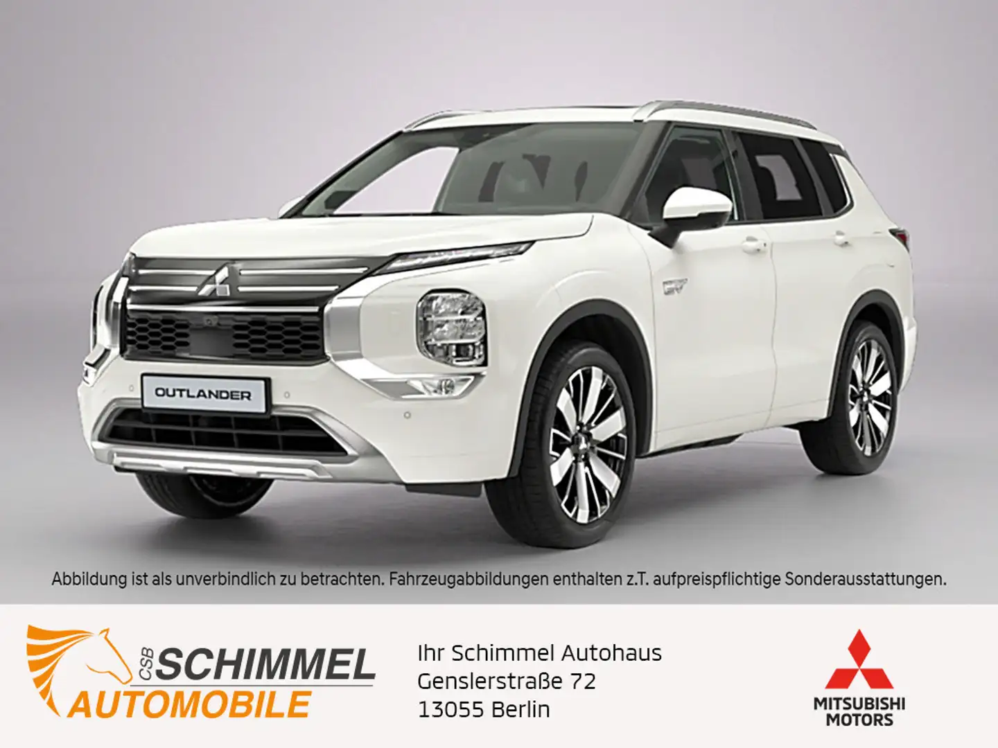 Mitsubishi Outlander Plug-in Hybrid 2,4l MY25 TOP mit Luxury Paket Weiß - 1