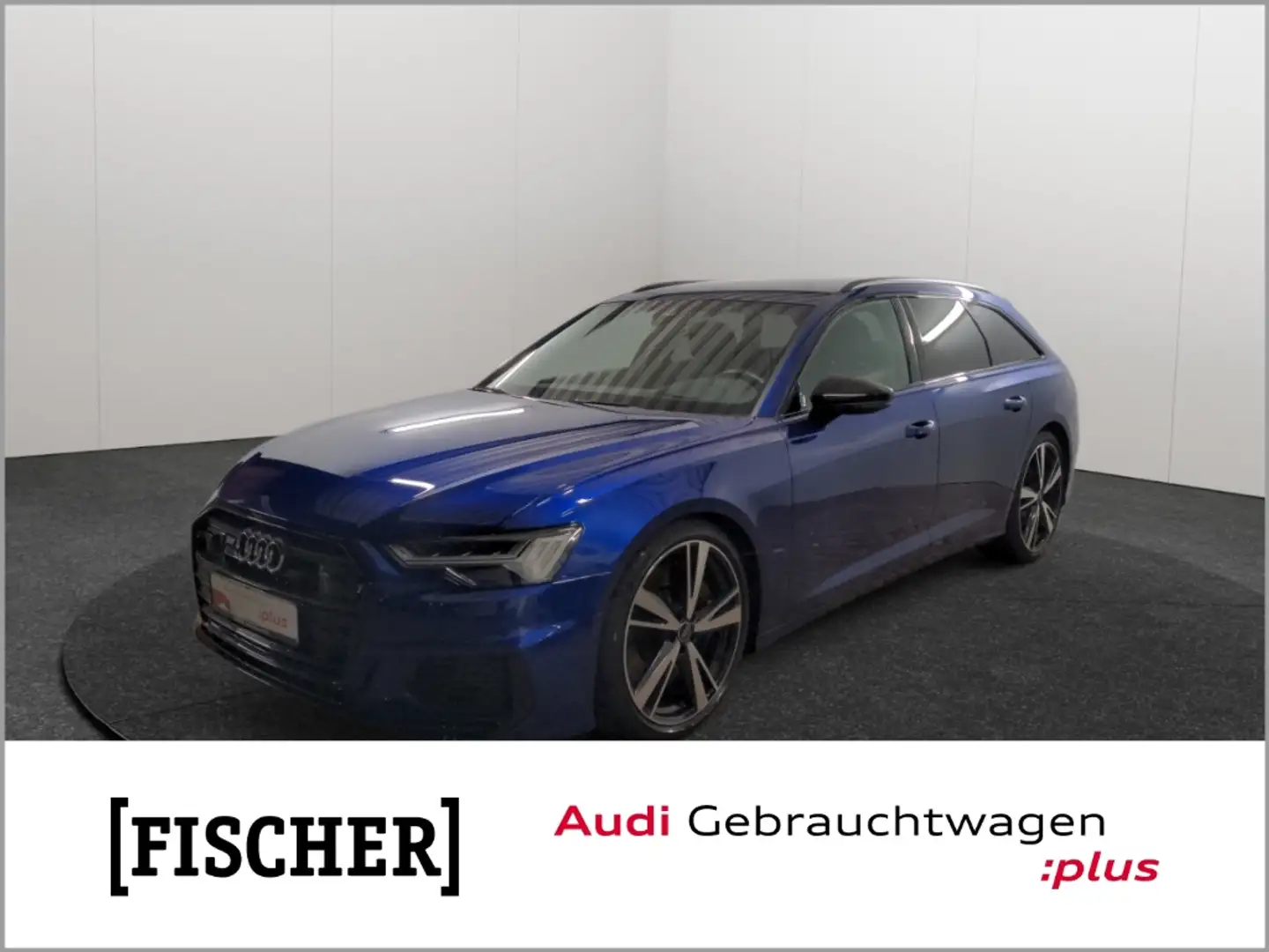 Audi S6 Avant TDI quattro Matrix STHZ Navi HUD B&O Rear Vi Blau - 1