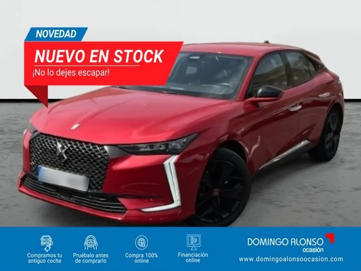 DS Automobiles DS 4 E-Tense 1.6 225 CV Automático Performance Line Rojo - 1