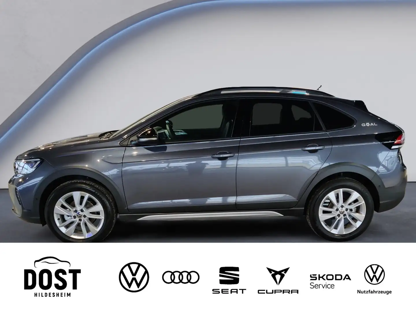 Volkswagen Taigo 1.0 TSI DSG Goal KAMERA+NAVI+SHZ+PDC Grau - 2