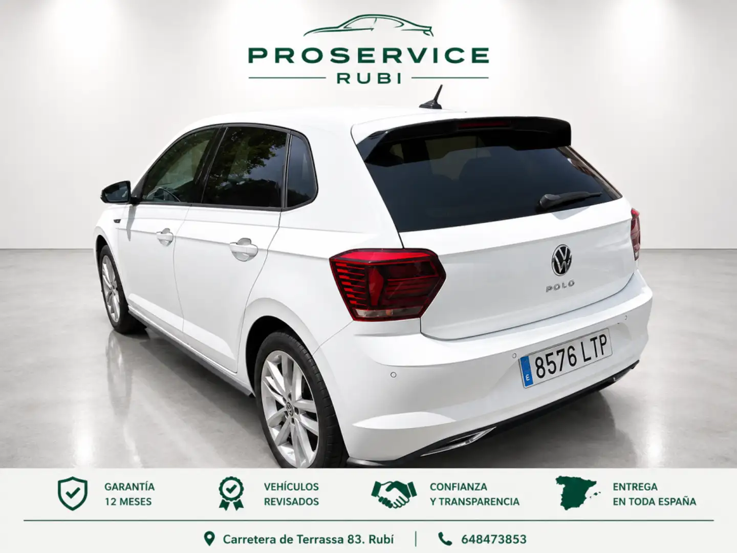 Volkswagen Polo 1.0 TSI R-Line 70kW Blanco - 2