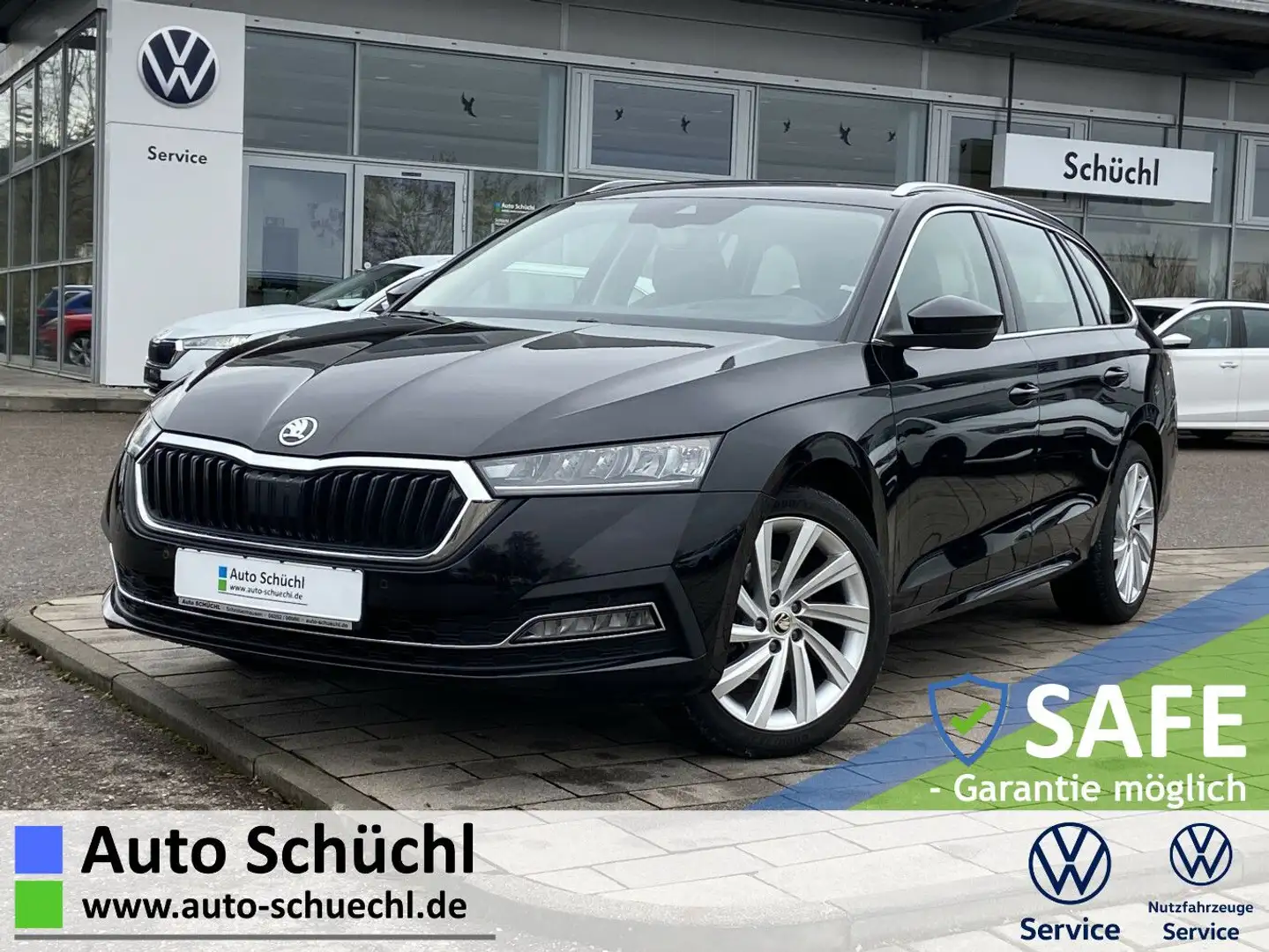 Skoda Octavia Combi 2.0 TDI DSG Style 18"+NAVI-COLUMBU Schwarz - 1