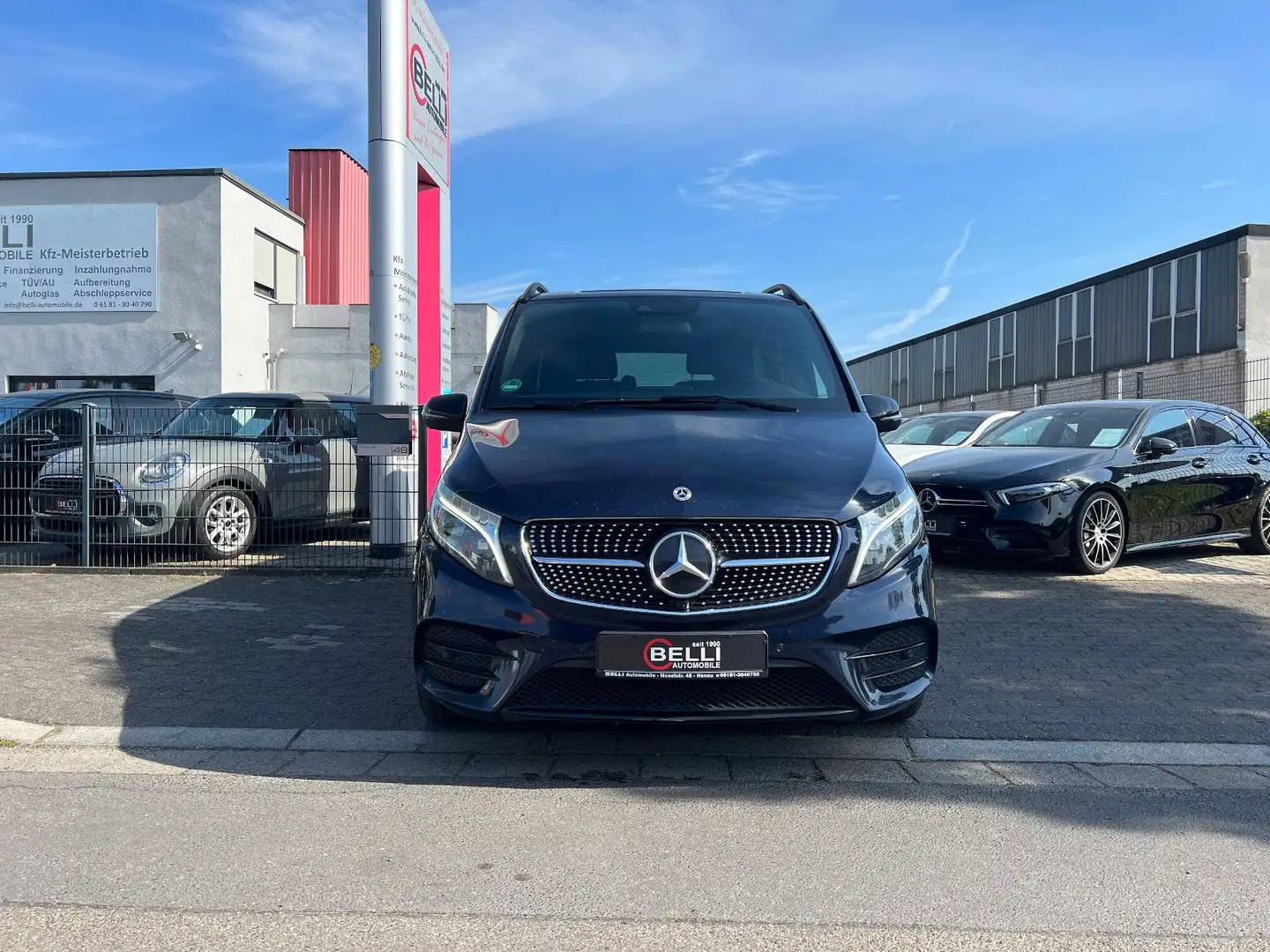 Mercedes-Benz V 300 V300 d EDITION 4MATIC Lang AMG-Line-FINANZIERUNG Azul - 2