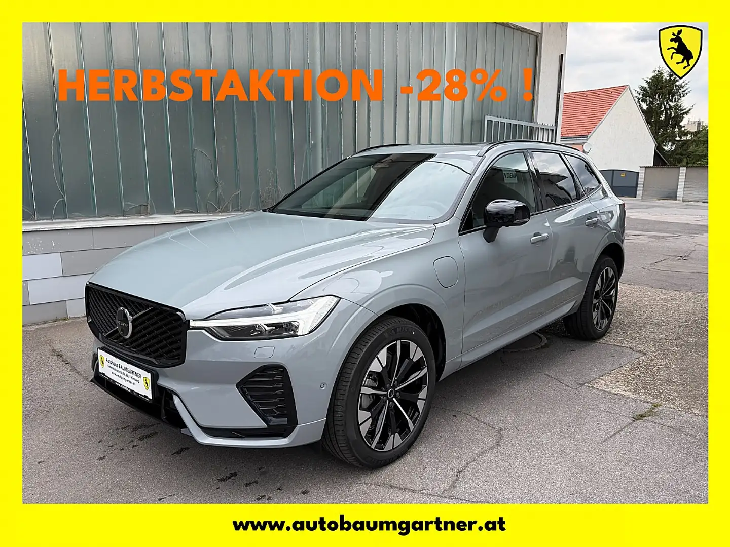 Volvo XC60 T6 AWD PHEV 18,8kWh Ultra Dark Aut. Mj.27 Schie... Grau - 1