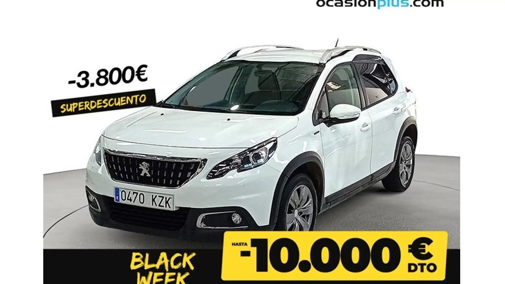 Peugeot 2008 1.5 BlueHDI S&S Signature 100 Weiß - 1