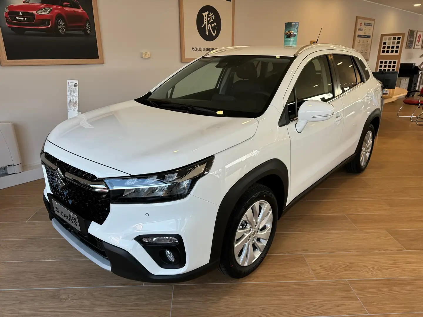 Suzuki SX4 S-Cross 1.4h Top 4wd*PRONTA CONSEGNA* Bílá - 1