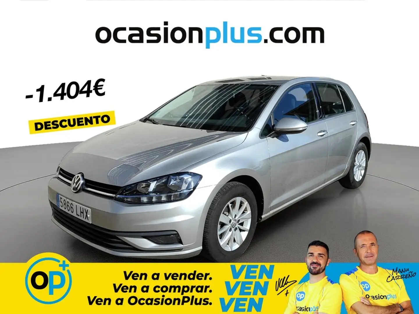 Volkswagen Golf 1.0 TSI Business Edition 85kW Gris - 1