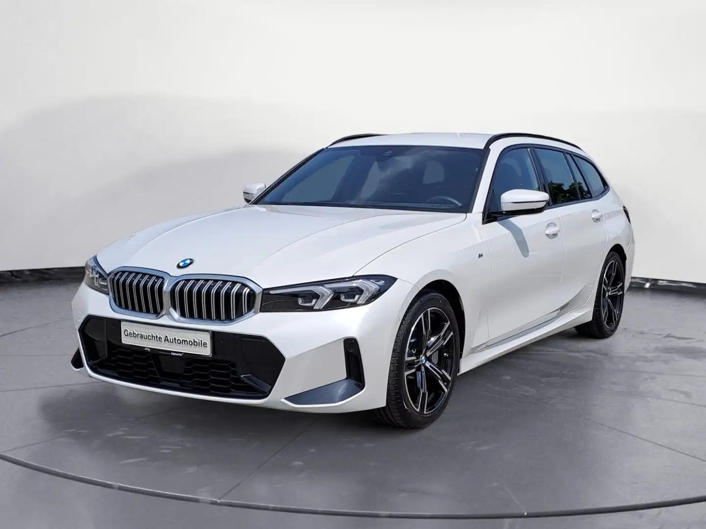 BMW 330 i xDrive Touring Automatic M Sportpaket HIFI Weiß - 2