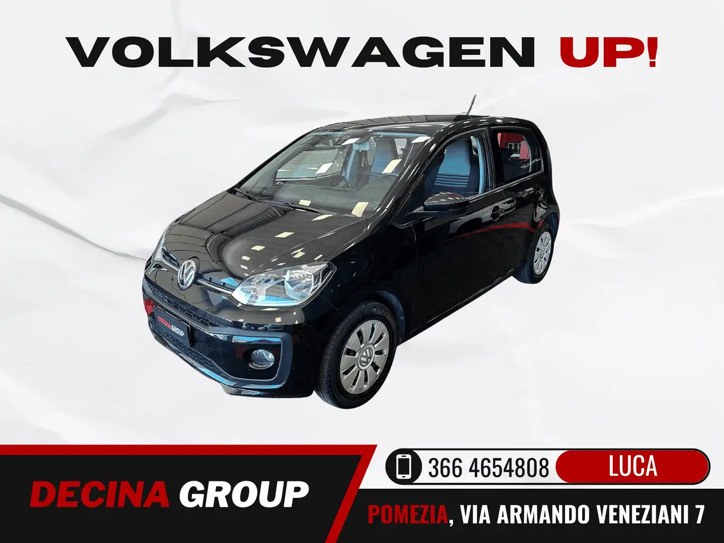 Volkswagen up! up! 5p 1.0 Move 60cv PREZZO REALE Nero - 1