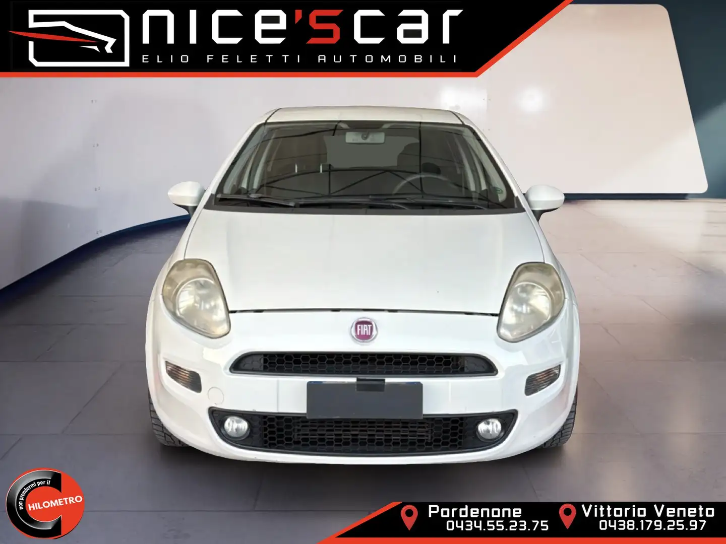 Fiat Punto Punto 1.3 MJT II 75 CV 5 porte Lounge Bianco - 2