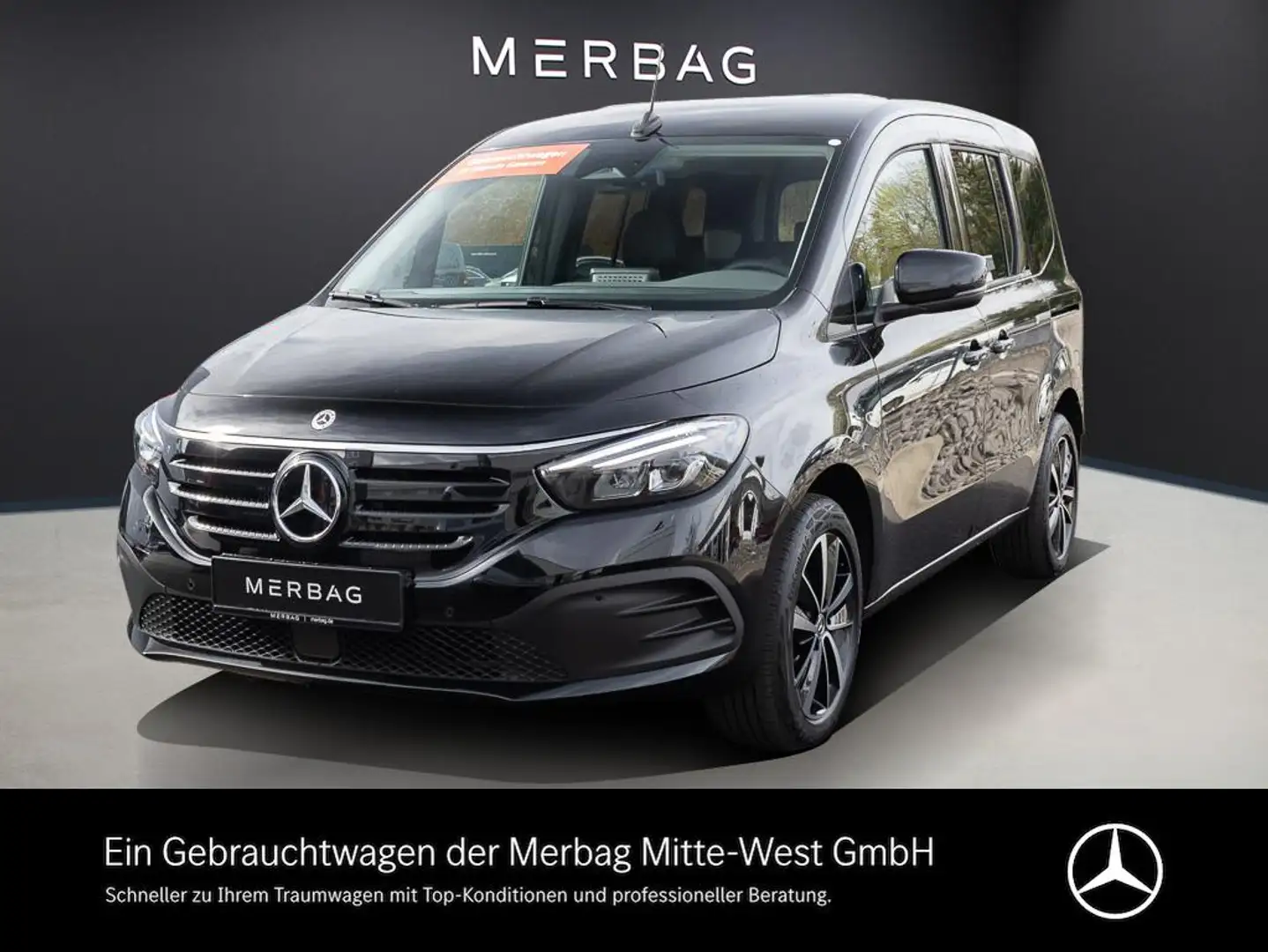 Mercedes-Benz EQT 200 PROGRESSIVE LED KAMERA KEYLESS - 100% eVan Negro - 1