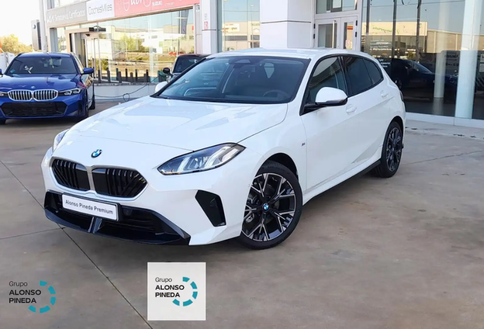 BMW 116 120i Blanc - 1