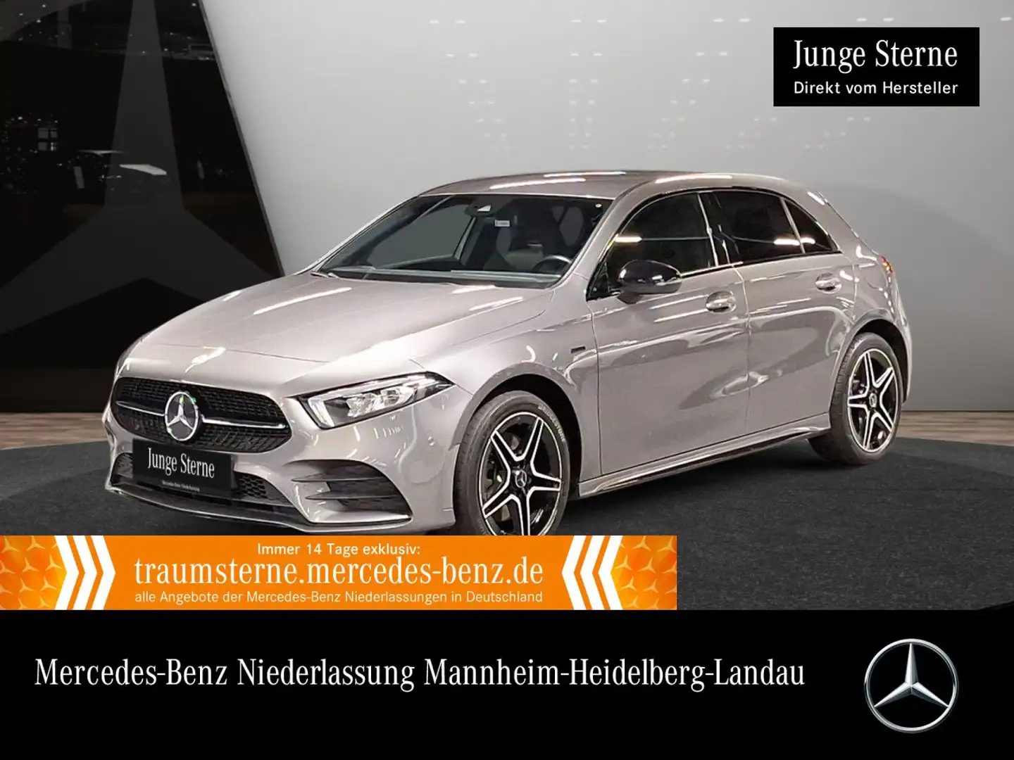 Mercedes-Benz A 250 e EDITION 2020+AMG+NIGHT+LED+8G Grau - 1