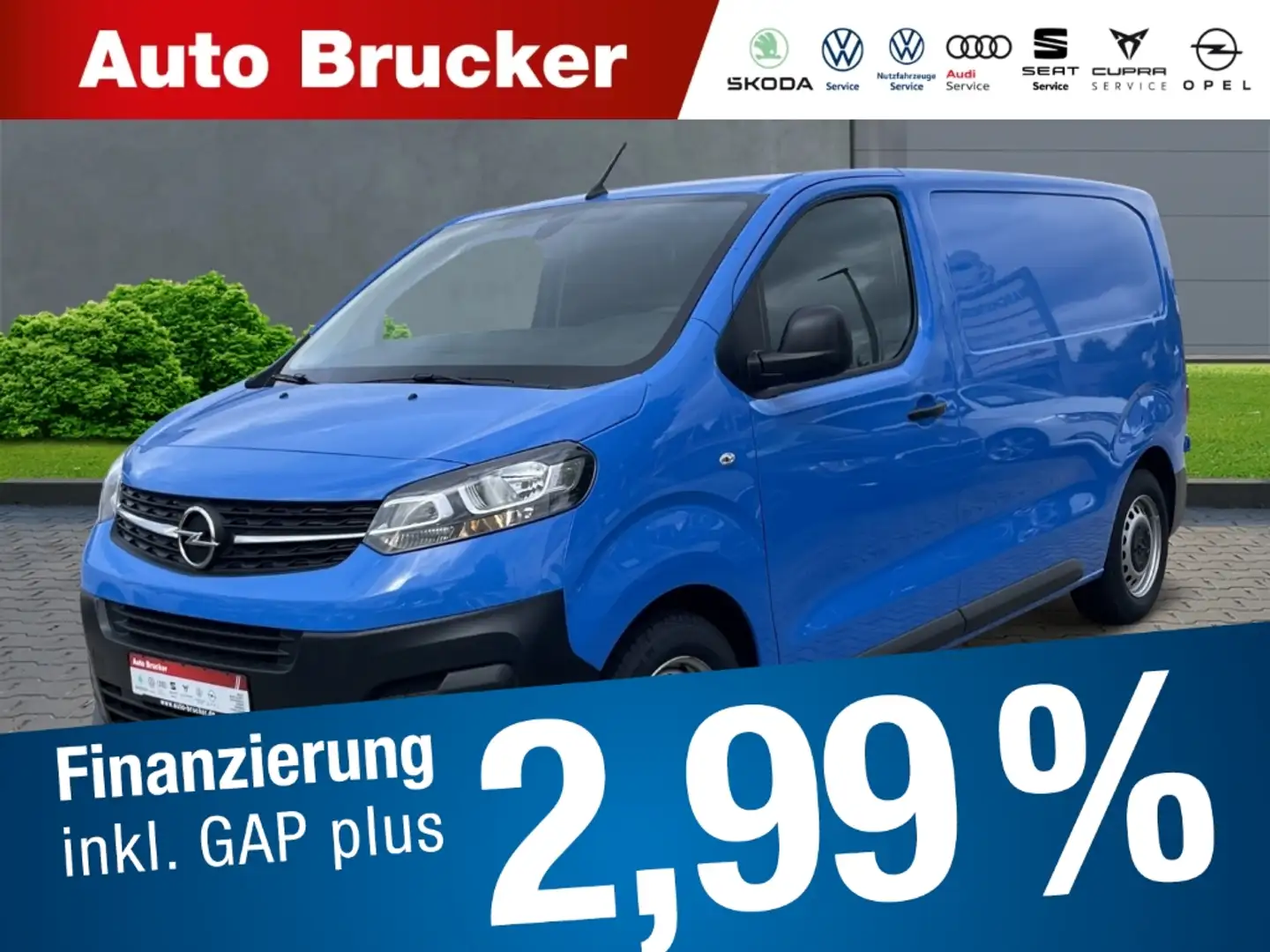 Opel Vivaro Cargo M, 1.5 Diesel+Klimaanlage+Nebelscheinwerfer Niebieski - 1