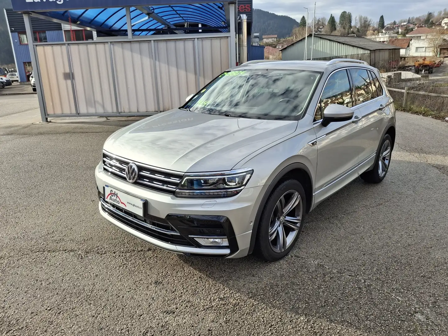Volkswagen Tiguan 2.0 TDI 190CH CARAT 4MOTION DSG7 Gris - 1