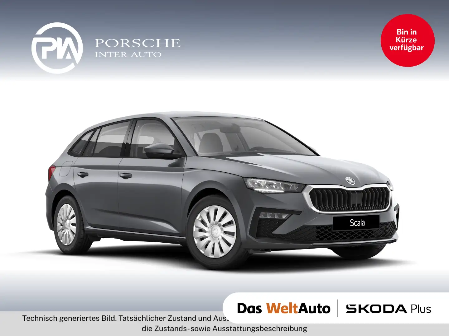 Skoda Scala Essence TSI Grau - 1