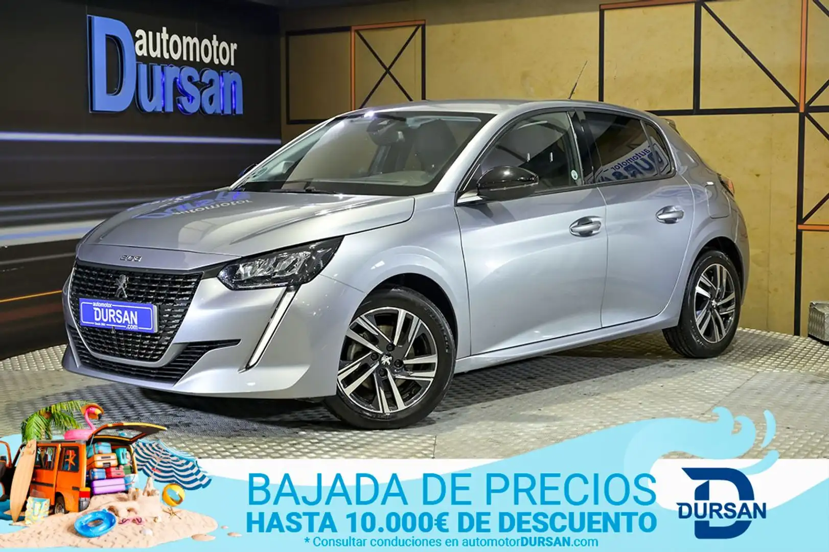 Peugeot 208 PureTech 73kW 100CV Allure Gris - 1