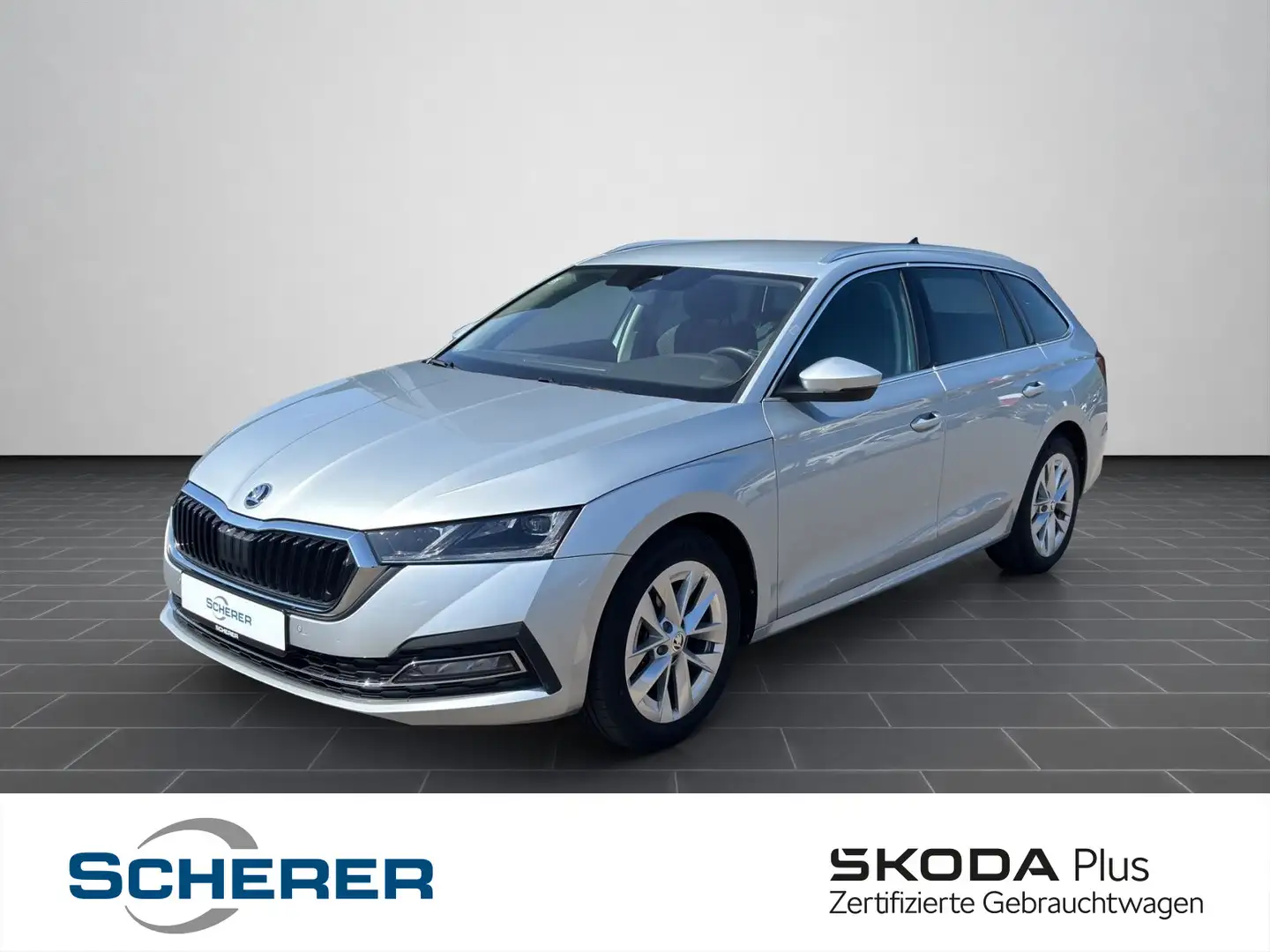 Skoda Octavia Combi Style 1.5 TSI DSG NAVI KAMERA LED Silber - 1