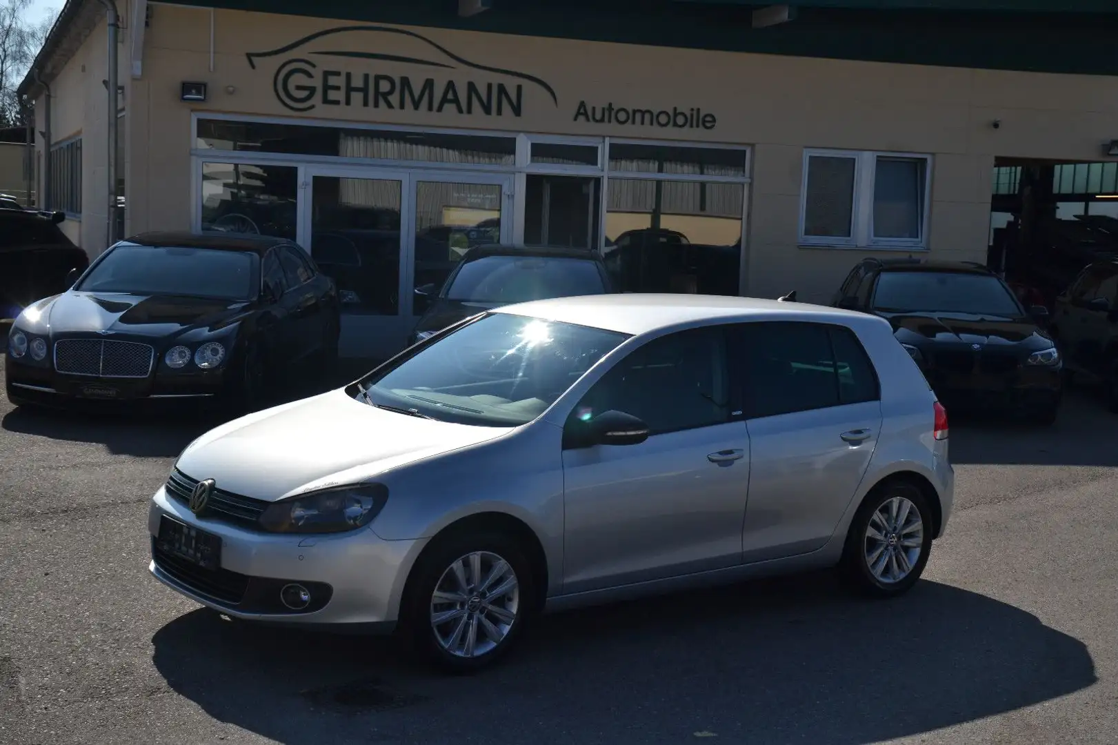 Volkswagen Golf VI 1,6 TDI DSG Style*Navi, TÜV*Alu*Tempomat Argent - 1
